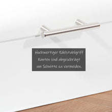 Lade das Bild in den Galerie-Viewer, Brotkasten aus Metall, Brot Lange Aufbewahren, Retro Brot Box, Brotaufbewahrungsbox mit Deckel(Weiß-30cm)