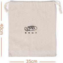 Lade das Bild in den Galerie-Viewer, Leinen Brotbeutel Aufbewahrung Frischhalten, Leinenbeutel für Brot, Bread Bag