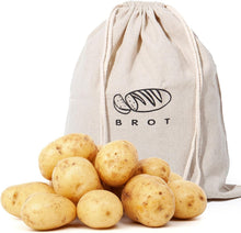Lade das Bild in den Galerie-Viewer, Leinen Brotbeutel Aufbewahrung Frischhalten, Leinenbeutel für Brot, Bread Bag
