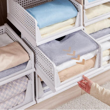 Lade das Bild in den Galerie-Viewer, 5 Pack Schrank Organizer Kleiderschrank, Faltbare Aufbewahrungsbox, Ordnungssystem für Schubladen