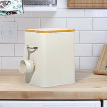 Lade das Bild in den Galerie-Viewer, Waschmittel Aufbewahrung 6.5L, Metall Waschpulver Box, Aufbewahrungsbox für Hundefutter, Katzenfutter, Kaffeebohnen