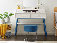 Lade das Bild in den Galerie-Viewer, Runder Velvet Hocker,Gittermaster Sitzhocker,Polsterhocker,Footrest Stool Ottoman