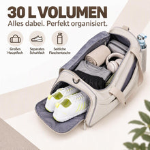 Lade das Bild in den Galerie-Viewer, Sporttasche Kinder Mädchen Leichte Reisetasche Wasserabweisende Schwimmtasche Kinder 30L Sporttasche Mädchen Tragbare Kindersporttasche für Sportstunden, Sportverein, Urlaub