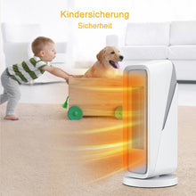 Lade das Bild in den Galerie-Viewer, Heizlüfter Elektrische Heizgeräte Energiesparend Keramikheizung WIFI Weiß, 3 Heizstufen, APP-steuerbarer