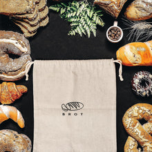 Lade das Bild in den Galerie-Viewer, Leinen Brotbeutel Aufbewahrung Frischhalten, Leinenbeutel für Brot, Bread Bag
